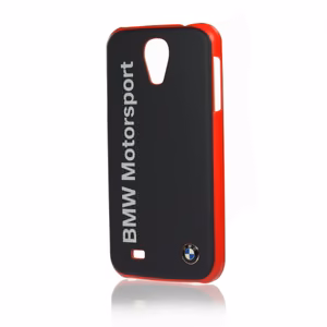 BMW Motorsport ümbris Samsung Galaxy S4 jaoks - must