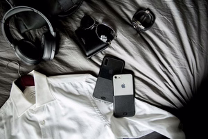 X-Doria Dash Leather ümbris seadmele iPhone X, must