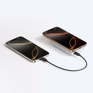 Cuktech WPB100N akupank 10 000 mAh, 20 W, magnetkinnituse ja toega – valge