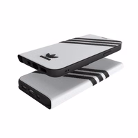 Adidas OR Booklet Ümbris PU jaoks iPhone 12 / 12 Pro 6.1" - valge and must