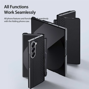 Telefoni ümbris Dux Ducis Bril + Pen Samsung F966 Z Fold7 must