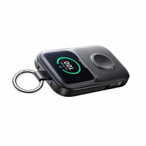Joyroom JR-W19 5000mAh Powerbank with 5W Wireless Watch Charging - Black
