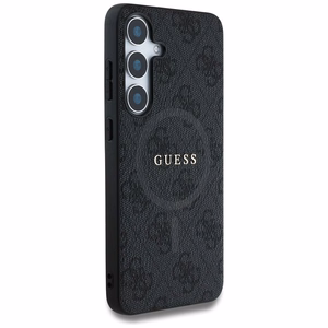 GUESS ümbris jaoks SAMSUNG S25 GUHMS25SG4GFRK (Magnetic PU 4G Ring Classic Logo) must