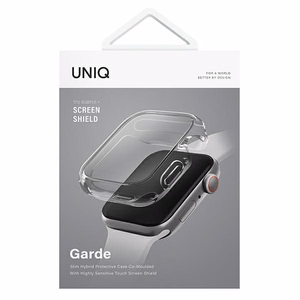 Чехол Uniq Garde для Apple Watch 7/8/SE2 45 мм - прозрачный