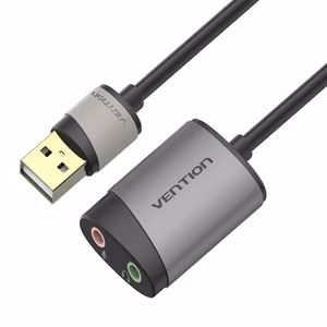 Väline USB Sound Kaart Vention CDKHB, TRS 3.5mm, 0.15m (hall)