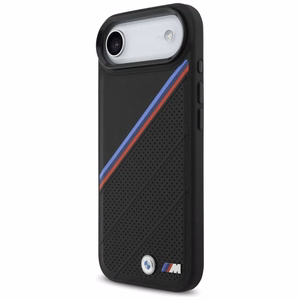 BMW M Tricolor Metal Logo MagSafe Ümbris jaoks iPhone 17 Air - Must