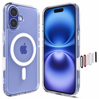 Spigen Ultra Hybrid "T" MagSafe iPhone 16 Ümbris - valge