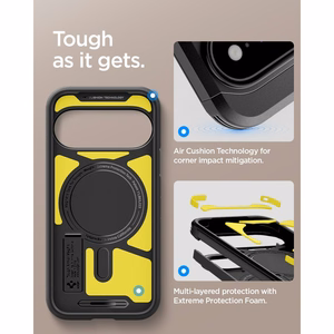Spigen Tough Armor Mag MagSafe ümbris mudelile Google Pixel 11 Pro XL, must