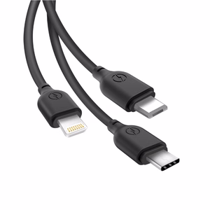 XO кабель NB103 USB - USB-C 2,0 м 2,1A черный