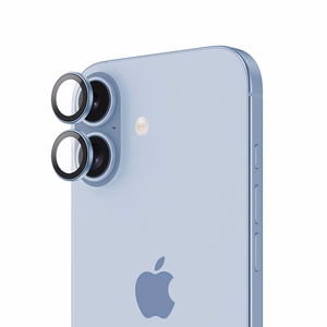 Benks Tempered glass DR Sapphire Lens Protector on camera for Iphone 17 (lens 2 pieces) light blue