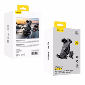 Blavec Uchwyt Rowerowy/Motocyklowy BV-04 Velo to handlebar with active shock absorbtion (BV04-SAHB) black