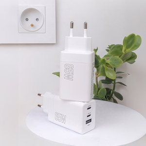 Maxlife MXTC-08-65ACC PD QC laadija 2x USB-C 1x USB 65W valge