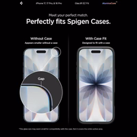 Spigen Glas.tR EZ Fit Privacy Karastatud klaas jaoks iPhone 16 Pro / 17 / 17 Pro - 2 pcs.