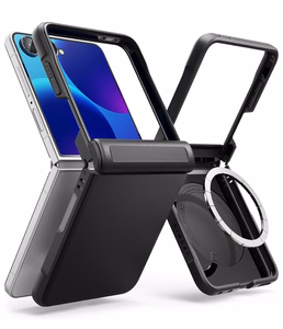 Ringke Onyx Flap MagSafe ümbris mudelile Samsung Galaxy Z Flip 8 – must