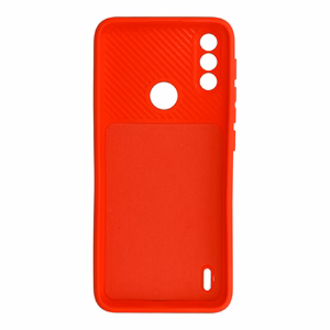 Camshield Soft jaoks Motorola Moto E7 Power/E7i Power Punane