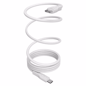 Puro Magnetic USB-C - USB-C 60W USB 3.2 (20 Gbps) 1m Magnetic Kaabel - valge
