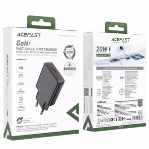 Laadija Acefast A65 must (PD20W)