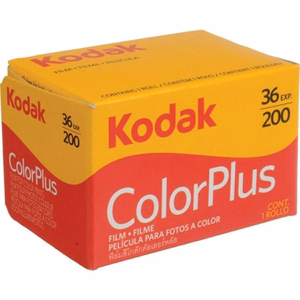 Kodak ColorPlus 200 colour film 36 shots