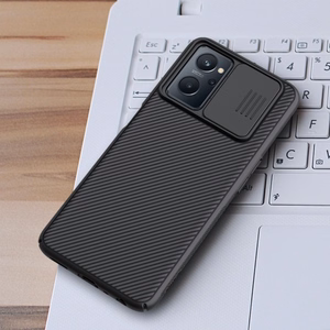 Nillkin CamShield PC Ümbris jaoks Realme 9i must