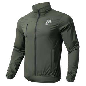 Rockbros TLWT002 ROAD TO SKY M Bicycle Windbreaker - Green
