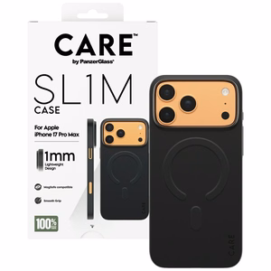 CARE by PanzerGlass SL1M MagSafe Ümbris jaoks iPhone 17 Pro Max - must