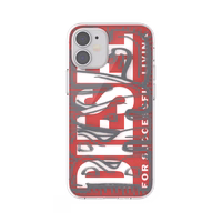 DIESEL Läbipaistev ümbris Snap IPHONE 12 MINI punane