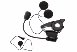 SENA 20S EVO DUO 20S-EVO-10D mootorratta intercom Bluetooth 4.1 2000 m must, hõbedane