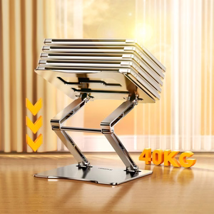 Wozinsky WRS-CPY75DSS Aluminum Laptop and Tablet Alus + Free Smartphone Alus - hõbedane