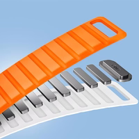 UNIQ rihm Revix Evo Apple Watch Series 1/2/3/4/5/6/7/8/9/SE/SE2/Ultra/Ultra2 42/44/45/49mm kahepoolne magnetiline roheline-kollane