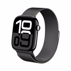 Crong Milano Steel roostevabast terasest rihm Apple Watch 38 / 40 / 41 / 42 mm, grafiithall