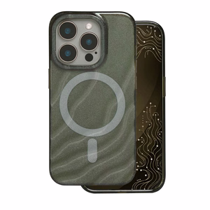 Tecto Shield Desert Mag ümbris mudelile iPhone 15 Pro 6,1", tume oliivroheline