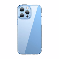 Baseus SuperCeramic läbipaistva klaasi ümbris ja karastatud klaasi komplekt iPhone 14 Plus'ile