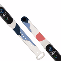 Rihm Moro rihm Xiaomi Mi Band 5 / 6 silikoonist rihm käevõru kella muster 10