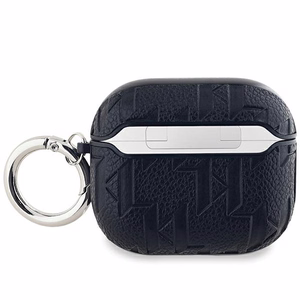 Karl Lagerfeld Monogram Karl Head ümbris jaoks AirPods 3 - must