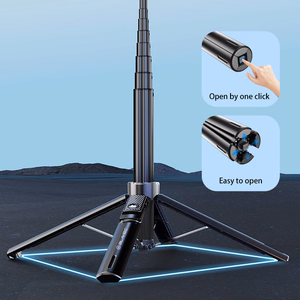 Blavec Selfie Stick Aluminium Fusion P-06 Magsafe tripod + remote control + hoidja 1,34 metres (SSFP06-MTRHB134) must
