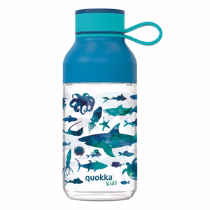 Quokka Ice Kids with Strap Ecozen veepudel, 430 ml, Sea Animals