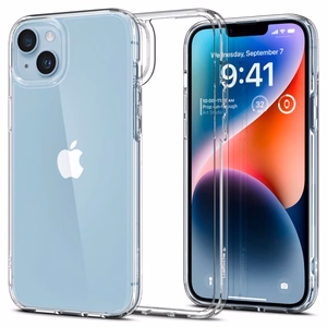 Spigen Ultra Hybrid iPhone 14 ümbris - läbipaistev