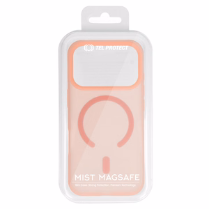 Tel Protect Mist Matte Magsafe чехол Iphone 17 Pro розово-оранжевый