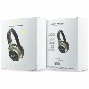 Juhtmevabad kõrvaklapid Guess ENC 4G Gold Script Metal, pruunid