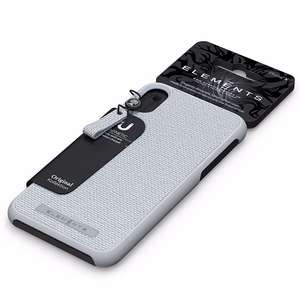 Nordic Elements Original Idun ümbris seadmele iPhone XS Max, helehall