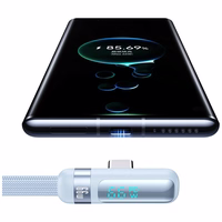 Kaabel USAMS US-SJ651 66W USB-A/USB-C 1.2m sinine