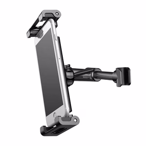 Car Holder Baseus "Back Seat" Black (Not magnetic/For car seat)