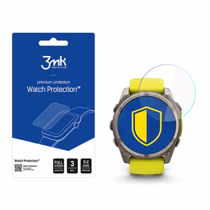 Hübriidklaas 3mk Watch Protection FlexibleGlass jaoks Garmin Fenix ​​8 Solar/Sapphire 51mm