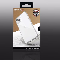 Raptic X-Doria Clear Case iPhone 14 Plus soomustatud läbipaistev kate