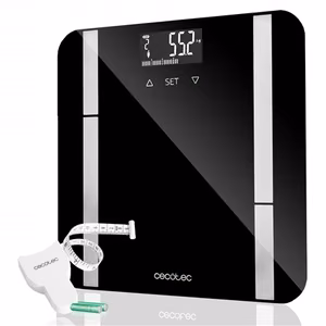 Cecotec Surface Precision 9450 Full Healthy – nutikas vannitoakaal, kuni 180 kg, 100 g täpsus, must