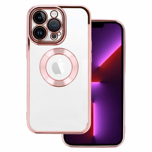 Beauty Clear Ümbris jaoks Iphone 12 Pro Max roosa