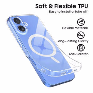 Tech-Protect FlexAir MagSafe iPhone 16 Ümbris - Clear