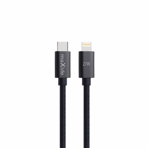 Maxlife MXUC-12 кабель USB-C - Lightning 2,0 m 27W черный