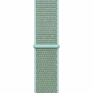 Crong Nylon Apple Watch spordirihm, 38/40/41/42 mm, Atlantic Green
