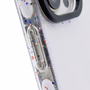 Puro RE-COVER IPC1467RECOVERWHI ümbris seadmele Apple iPhone 14 Plus, läbipaistev mitmevärviliste täppidega